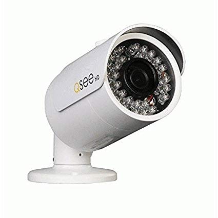 Q-See Home Security Camera (QCA8045B) 1080P Analog HD Add On Bullet Camera, Night Vision, Indoor and Outdoor,