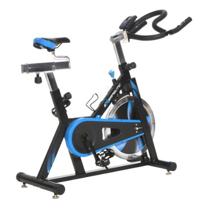 Exerpeutic 1220 LX7 Training Cycle with Computer Monitor and Heart Pulse Sensors, Black