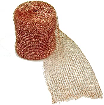 Bird B Gone CMS-20 Copper Mesh Roll for Rodent and Bird Control, 20-Feet