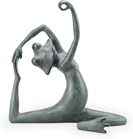 SPI Limber Yoga Frog Garden Sculpt