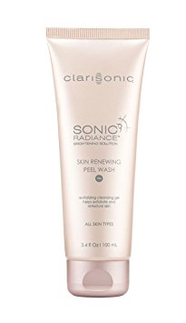 Clarisonic Sonic Radiance Skin Renewing Peel Wash, 3.4 Fluid Ounce