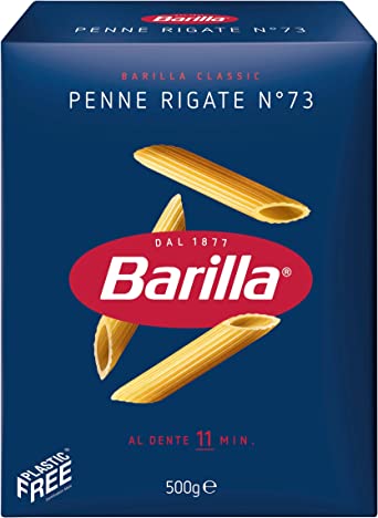 Barilla Pasta, Premium Penne Pasta, Authentic Italian Quality, 500g