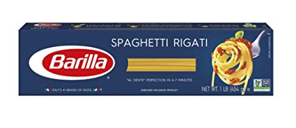Barilla Spaghetti Rigati, 15 oz