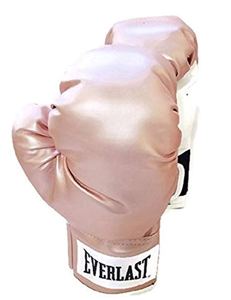 Everlast Womans Wrist Wrap Level 1 Boxing Training Sparring Gloves 12 OZ. Pink