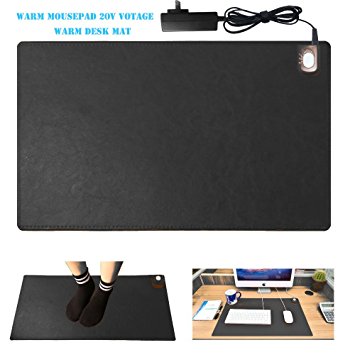 Cold Hands? I use the Kupx Heated Desk Mat, Desk Pad - My thoughts. 