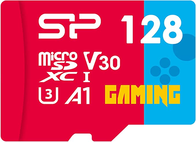 Silicon Power 128GB Superior Gaming UHS-I microSDXC Memory Card with SD Adapter