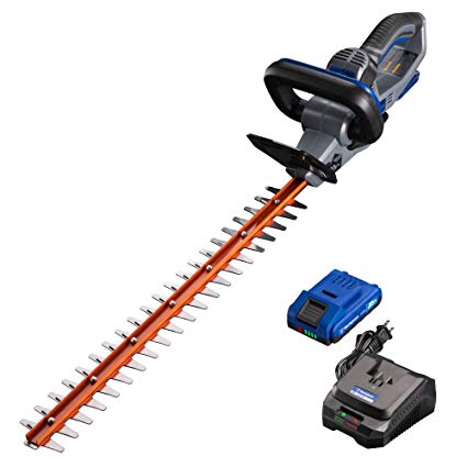 Westinghouse Cordless Hedge Trimmer, 2.0 Ah Battery and Rapid Charger Included