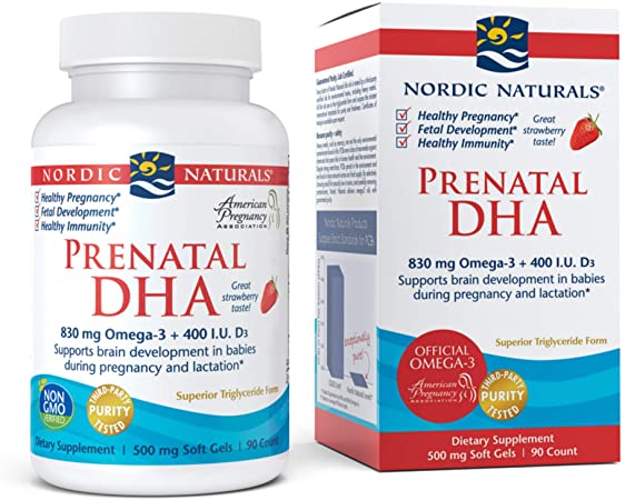 500mg Prenatal DHA 90 Softgels