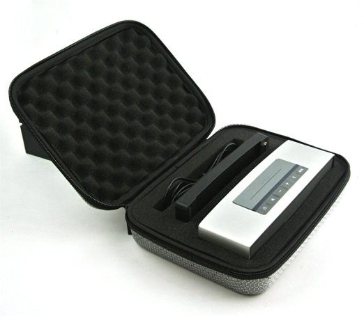 Estarer Portable Bag Sleeve for Bose Soundlink Mini I and Mini II Wireless Bluetooth Speaker-Sponge Sliver