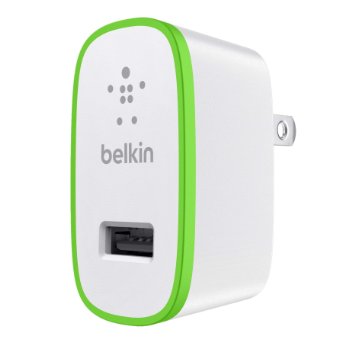 Belkin MIXIT Wall Charger for iPhone, iPad mini, iPad Air, iPad Pro, iPad 4th Gen (2.1 Amp), Light Green