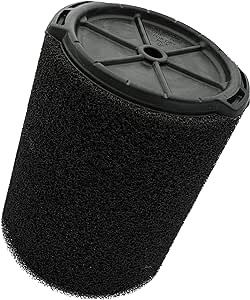 Ridgid VF7000 Genuine Replacement Foam Wet Application Only Vac Filter for Ridgid 5-20 Gallon Wet/Dry Vacuums