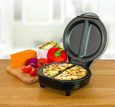 HIGHLIVING ® Electric 750W Omelette Maker Frying PAN Egg Cooker Breakfast Non Stick