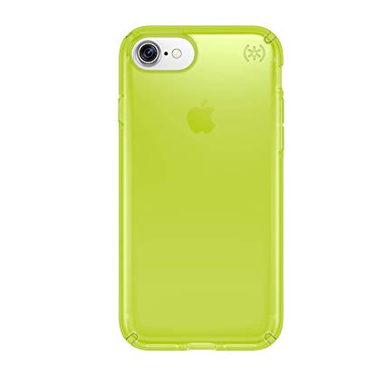 Speck Products Presidio Clear Cell Phone Case for iPhone 7/6S/6 - Clear Neon Yellow