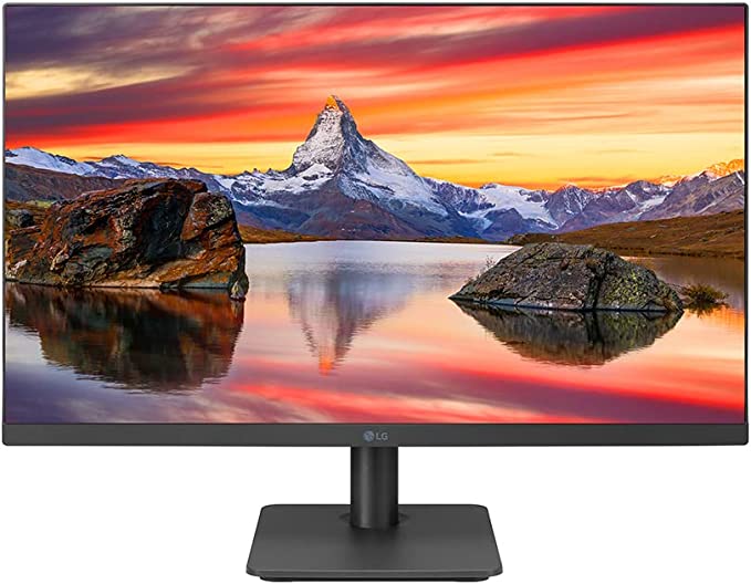 LG 24MP40A-C 24 Inch Full HD (1920 x 1080) Monitor with IPS 5ms 75Hz Display, AMD FreeSync and OnScreen Control, Charcoal Grey