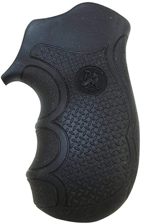 Pachmayr 02482 Diamond Pro Ruger Grips, LCR,Black