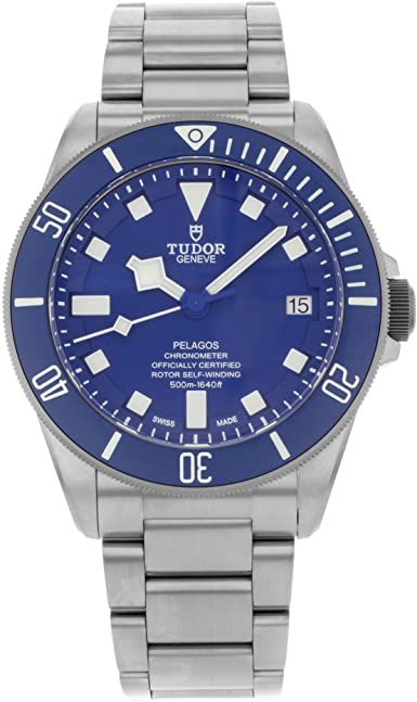 Tudor Pelagos Blue Dial Automatic Mens Watch 25600TB-BLRS