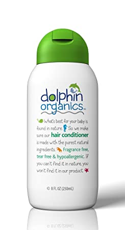 Dolphin Organics Hypoallergenic Fragrance Free Conditioner, 8oz.