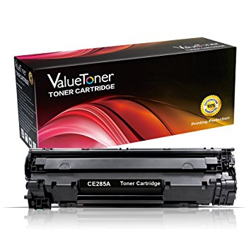 ValueToner for HP Laserjet Pro P1102w,Compatible Toner Cartridge Replacement for HP CE285A HP 85A (1 Black) Toner Compatible With LaserJet Pro M1132 M1212nf M1217nfw MFP P1102 P1109w M1214nfh Printer