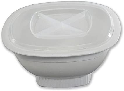 Nordic Ware Microwave Popcorn Popper, White, 12 Cup