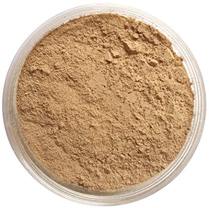 Nourisse Natural 100% Pure Mineral Foundation Facial Sunscreen Powder, 50+ SPF/Sensitive Skin Sunscreen (Golden Medium)