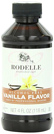 Rodelle Alcohol Free Vanilla Flavor, 4 Ounce
