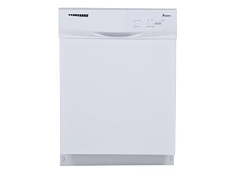 24 50 dBA Built-In Dishwasher with Triple Filter Wash System Finish White