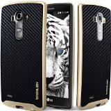 Caseology CO-LG4-BMP-CBF-BK Case for LG G4 Phone - Carbon Fiber Black