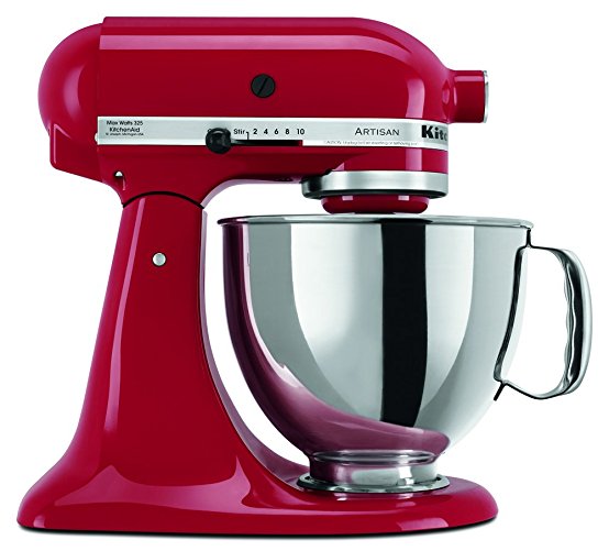 KitchenAid RRK150ER  5 Qt. Artisan Series - Empire Red (Certified Refurbished)