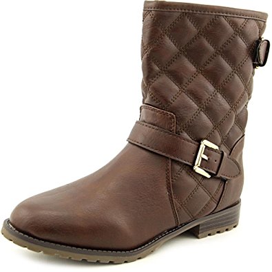 Sporto Womens Quilted Boot with Buckle Detail