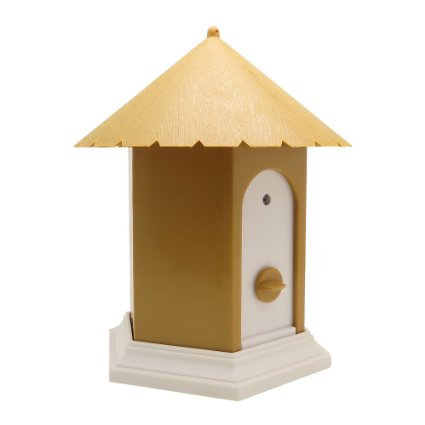 CY Ultrasonic Outdoor Bark Controller No Barking Household Training Tool Device in Birdhouse ShapeAnti Barking House for Animals