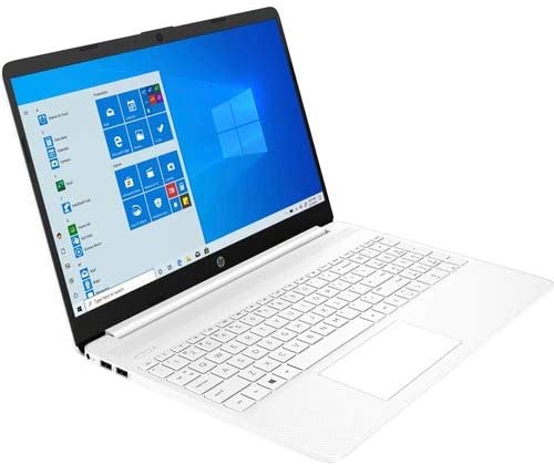 HP 15 Series 15" Laptop Intel Core i3 4GB RAM 256GB SSD Snow White - 10th Gen i3-1005G1 Dual-core - SVA, BrightView Panel Display - 6.5mm Micro-Edge Bezel Display - Windows 10 Home - 11 hr 30 min