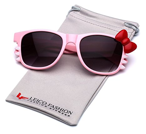 Hello Kitty Bow Women's Fashion Glasses with Bow and Whiskers