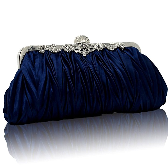 Kingluck Silk Cocktail Evening Handbags/ Clutches in Gorgeous Silk More Colors Availabl