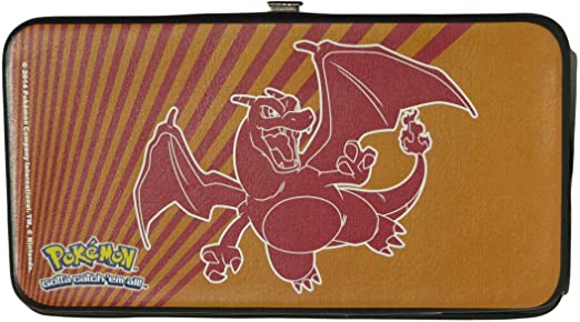 Pokemon 7 Inch Women's Hinged Wallet - Charizard