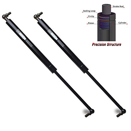 Beneges 2PCs Front Hood Struts Compatible with 1998-2007 Lexus LX470, 1998-2007 Toyota Land Cruiser Gas Spring Charged Lift Supports Shocks Dampers 5344069025, 4361, SG329040