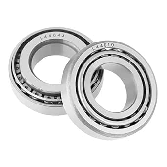 2pcs L44643 Single Row High Speed Tapered Roller Bearings,ID25mm OD50.292mm Thickness 14.22mm