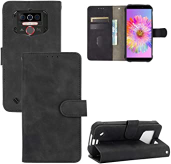 DAMONDY Case Compatible with OUKITEL WP5 Pro, OUKITEL WP5 Case,Leather Wallet Shockproof Flip Folio Phone Cover Card Slots Kickstand Magnetic Closure for OUKITEL WP5 Pro -Black