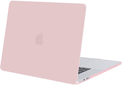 MOSISO MacBook Pro 16 inch Case 2020 2019 Release A2141, Ultra Slim Protective Plastic Hard Shell Case Cover Compatible with MacBook Pro 16 inch with Touch Bar, Rose Quartz