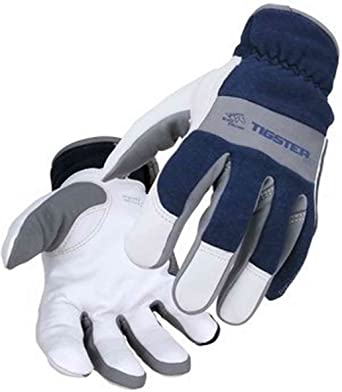 Revco T50 Men's Tigster Flame Resistant Welding Gloves Blue/White