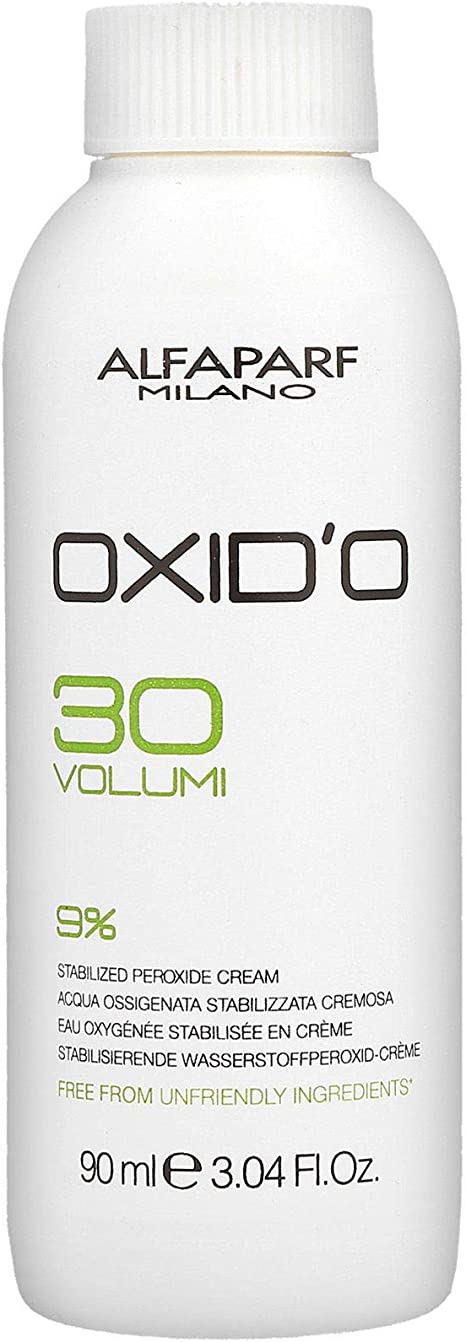 Alfaparf Milano Oxid'o 30 Volume 9% Peroxide Cream Developer - 3.04 oz