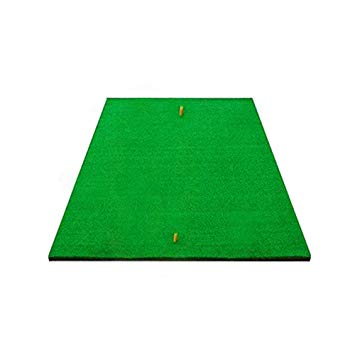 Synturfmats Golf Practice Hitting Mat Indoor/Outdoor Turf Grass Golf Mats with a Free Rubber Tee - Realistic & Rough Portable Golf Driving Chipping Swing Training Aids Equipment