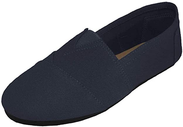 Easy USA Mens S308M Canvas Slip on