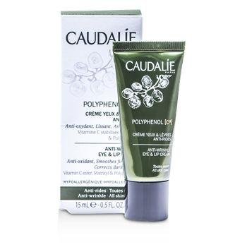 Caudalie Polyphenol C15 Anti-Wrinkle Eye and Lip Cream-15 ml