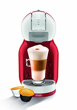 Nescafé Dolce Gusto Mini Me Coffee Capsule Machine by De'Longhi EDG305.WR - Red and White