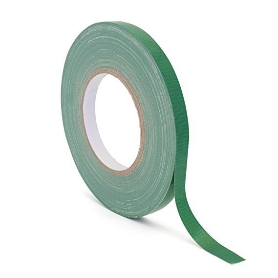 Floral Tape Green, Flower Wrap Adhesive Waterproof Tape for Bouquets by Royal Imports 0.5" (60 Yd/180 Ft) - 1 Roll