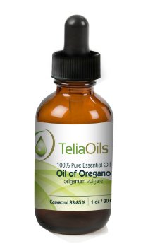 1oz Oil of Oregano Super Strenght 83-85 Carvacol Pharmaceutical Grade Wild Oregano From Greek Mountains