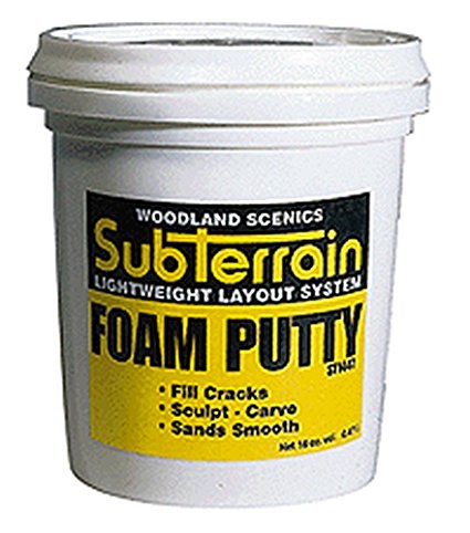 Woodland Scenics Foam Putty, Pint WOOST1447