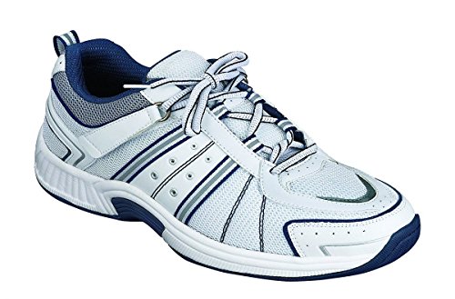 Orthofeet Monterey Bay Comfort Diabetic Wide Arthritis Orthotic Men's Sneakers Velcro