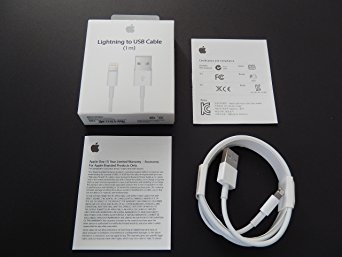 Genuine Original Lightning USB Cable Charger For OEM Apple iPhone 7 6 6S Plus 5C
