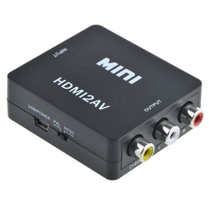 ABLEGRID® HDMI to Composite AV Universal Mini Converter for PAL NTSC Standard TV